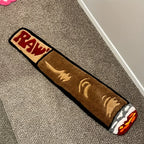 Creative Carpet Smoking and Cigar Mat Comfortable and Warm Living Room Carpet Bedroom Side Rug Home Decoration