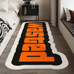 Irregular Shape Bedroom Decor Carpet Creative Letters Carpets for Living Room Washable Bedside Soft Floor Mat Home Anti-Slip Rug
