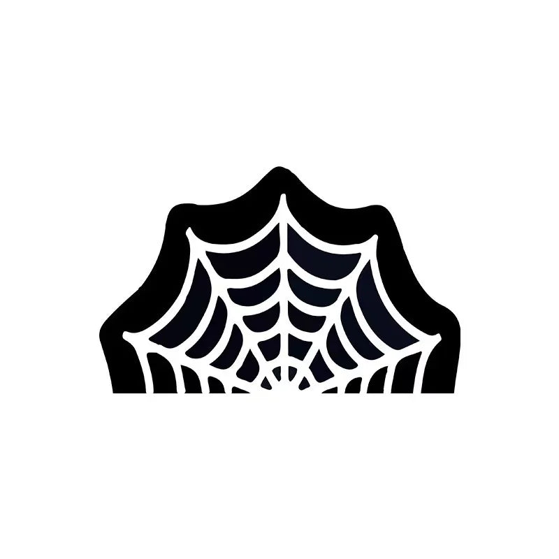 Halloween Spider Web Door Mat Non Slip Absorbent Foot Rug Gothic Decor for Porch Bathroom Bedroom Indoor Festival Decoration