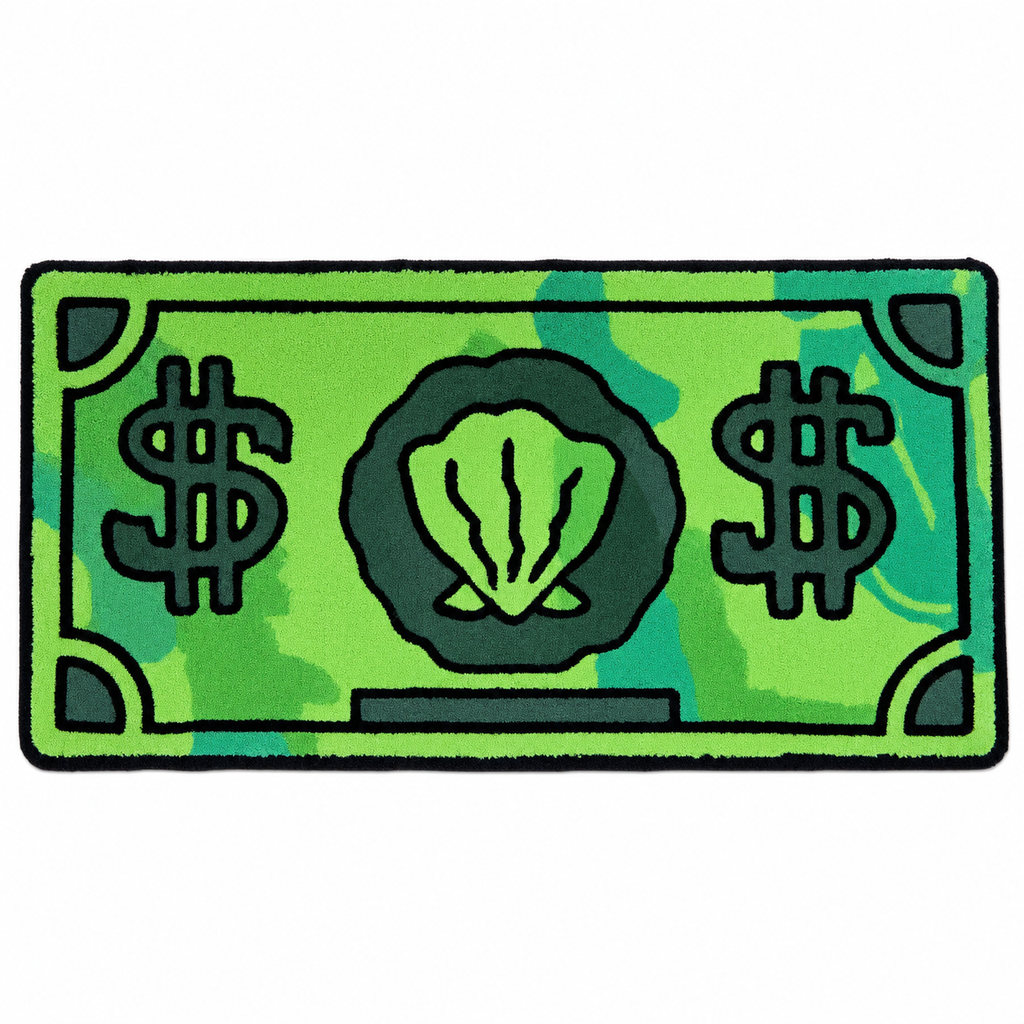 Bikini Bottom Dollar Bill Rug Toons
