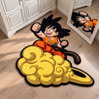 Kid Goku & Nimbus Rug Toons