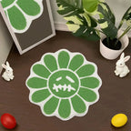 Gothic Sunflower Non-Slip Floor Mat Absorbent Bathroom Living Room Bedroom Bedside Carpet Home Decorative Rug