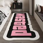 Irregular Shape Bedroom Decor Carpet Creative Letters Carpets for Living Room Washable Bedside Soft Floor Mat Home Anti-Slip Rug